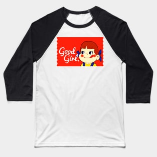 Peko-chan Good Girl Baseball T-Shirt